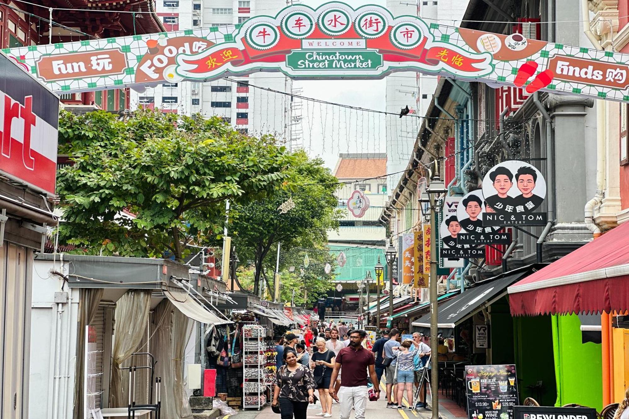 Rucksack Inn Temple Street Singapur Dış mekan fotoğraf