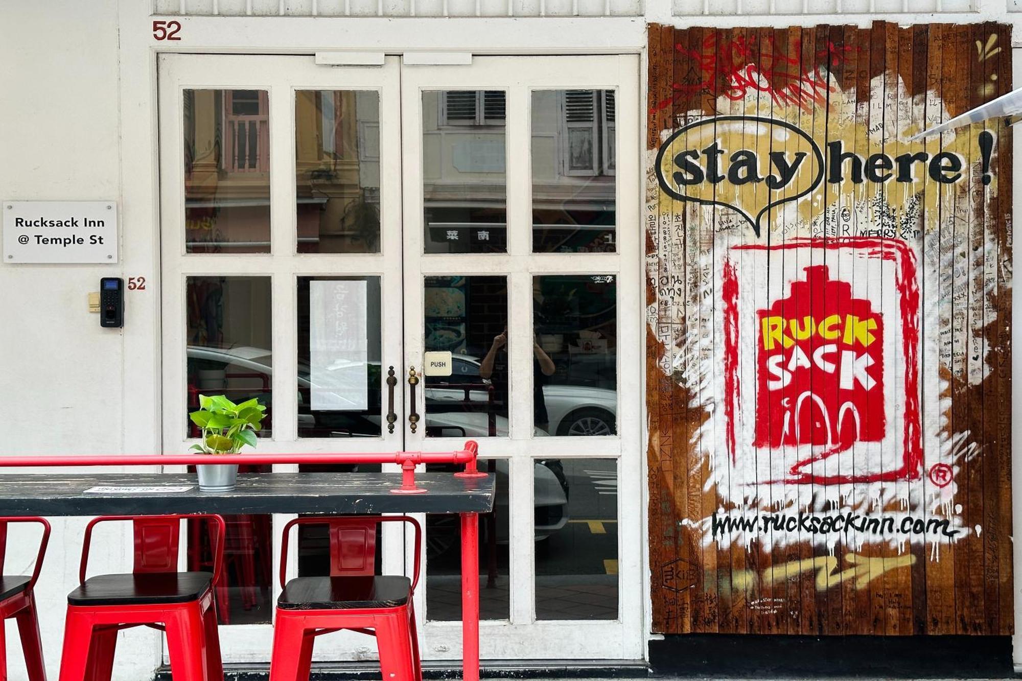 Rucksack Inn Temple Street Singapur Dış mekan fotoğraf